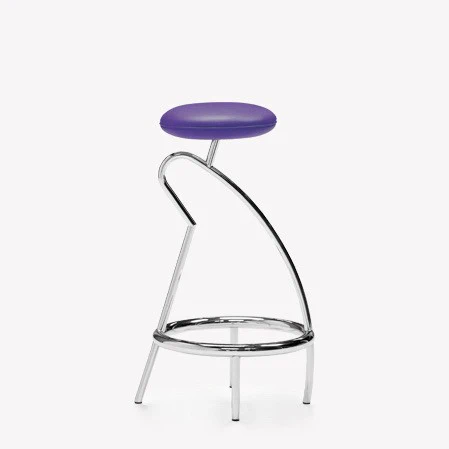 Барный стул Guizzo — Moroso, кожа, фото 2