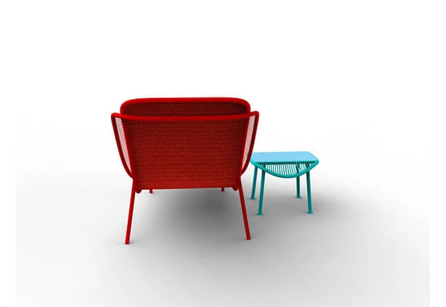 Банкетка Imba — Moroso, металл, фото 3