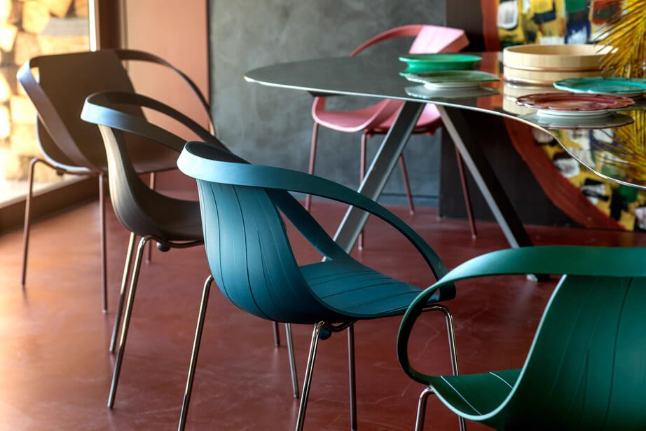 Стул Impossible Wood — Moroso, металл, фото 5