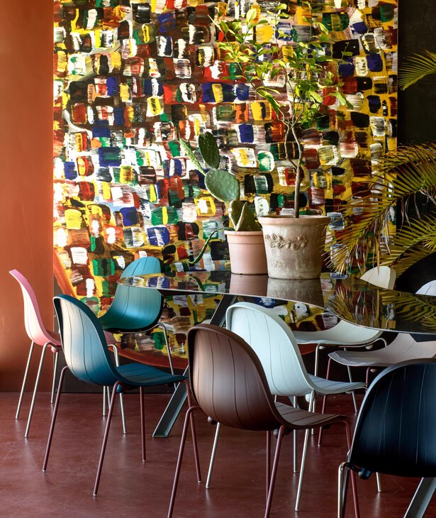 Стул Impossible Wood — Moroso, металл, фото 6