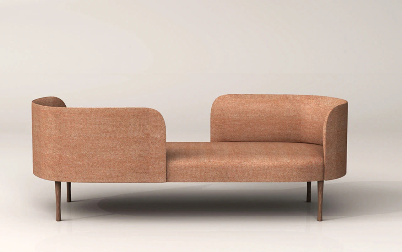 Скамья Josephine — Moroso, текстиль, фото 6