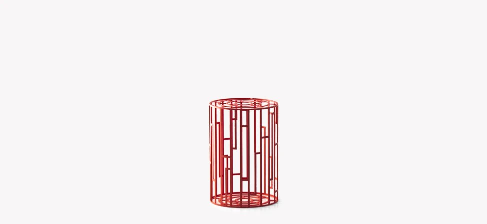 пуф Kub — Moroso, металл, фото 2