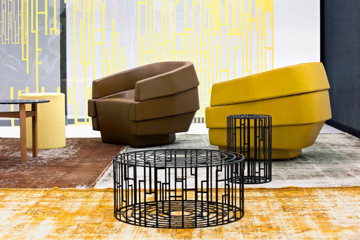 пуф Kub — Moroso, металл, фото 4