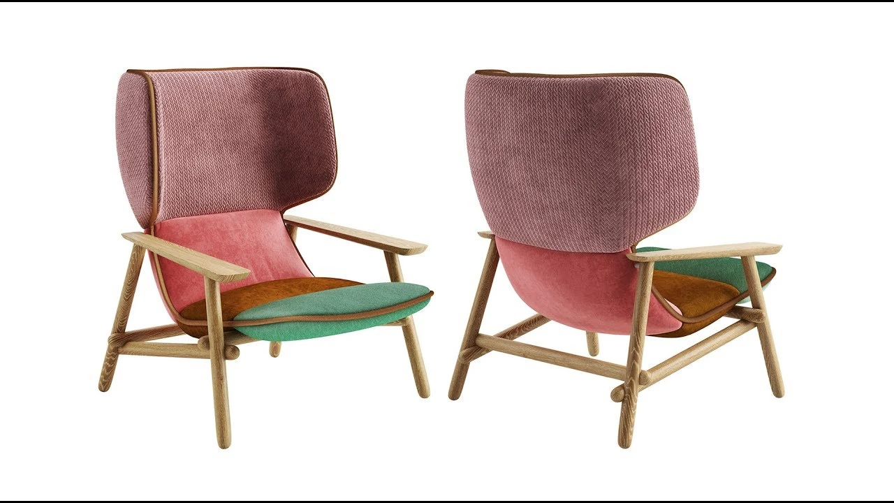 Кресло Lilo Wing — Moroso, дерево, фото 2
