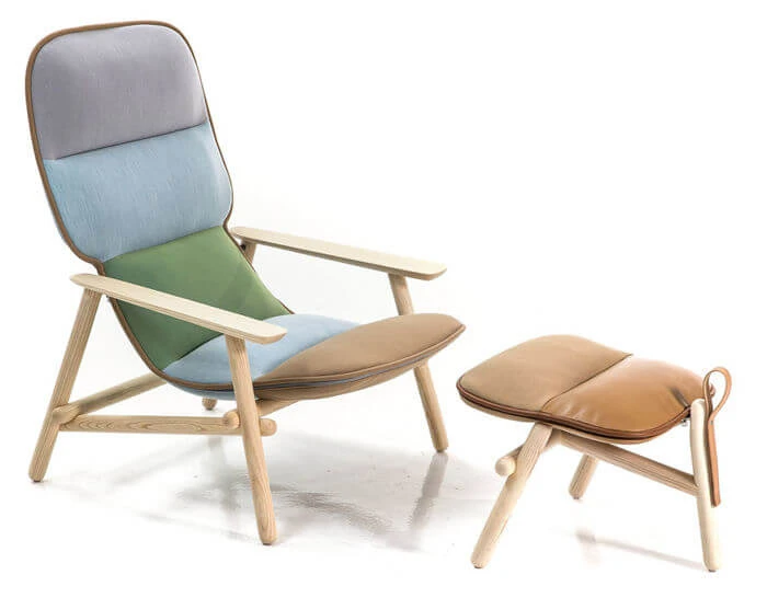 Кресло Lilo — Moroso, кожа, фото 2