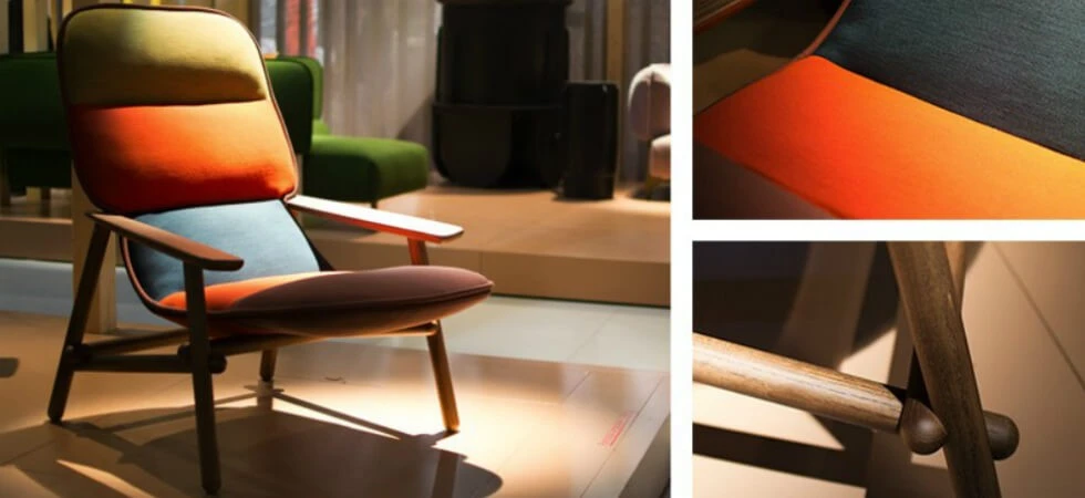 Кресло Lilo — Moroso, кожа, фото 3