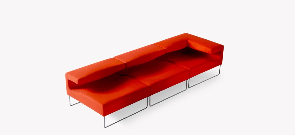 Диван Lowseat — Moroso, кожа, фото 2