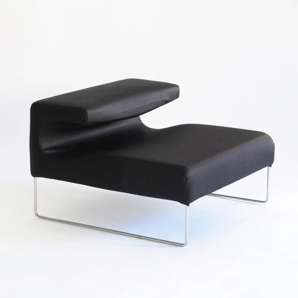 Кресло Lowseat — Moroso, кожа, фото 2