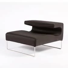 Кресло Lowseat — Moroso, кожа, фото 3