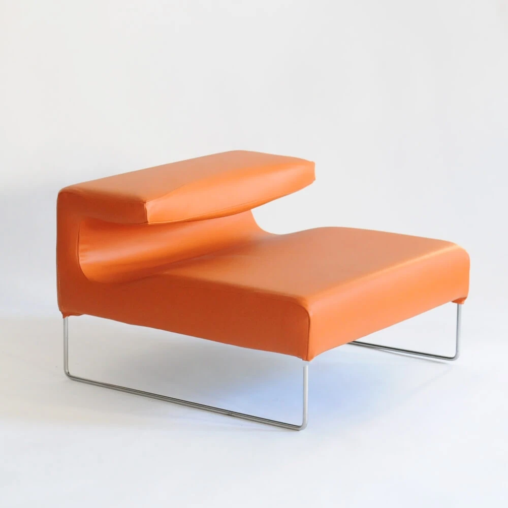 Кресло Lowseat — Moroso, кожа, фото 5