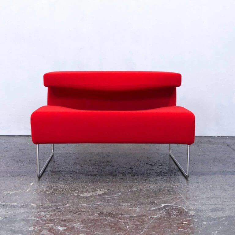 Кресло Lowseat — Moroso, кожа, фото 6