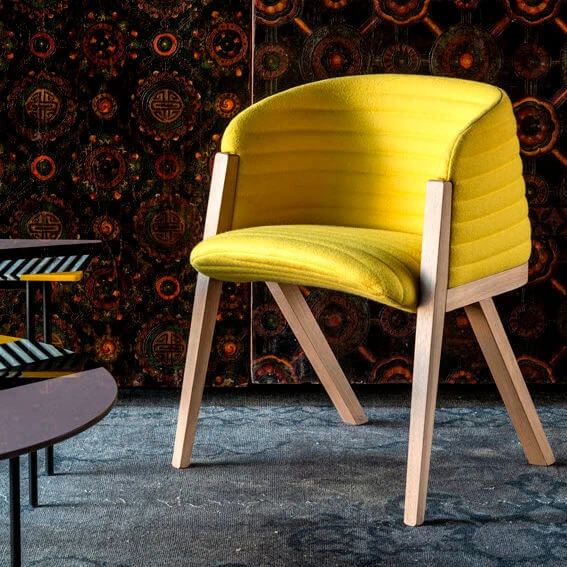Стул Mafalda — Moroso, текстиль, фото 3