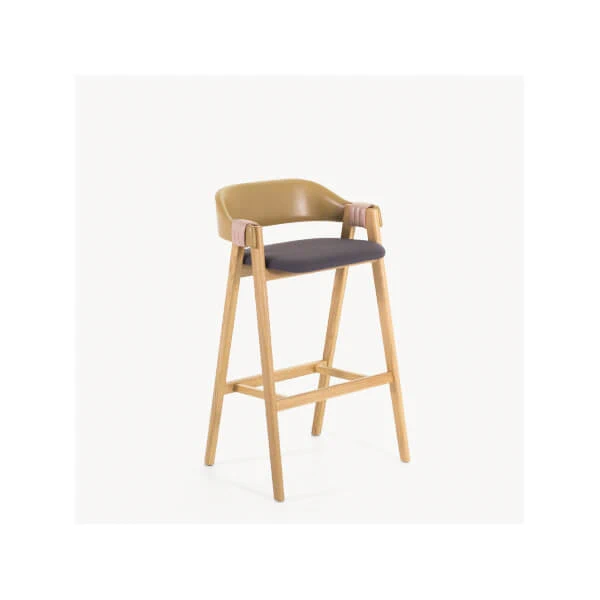 Барный стул Mathilda — Moroso, массив дерева, фото 2