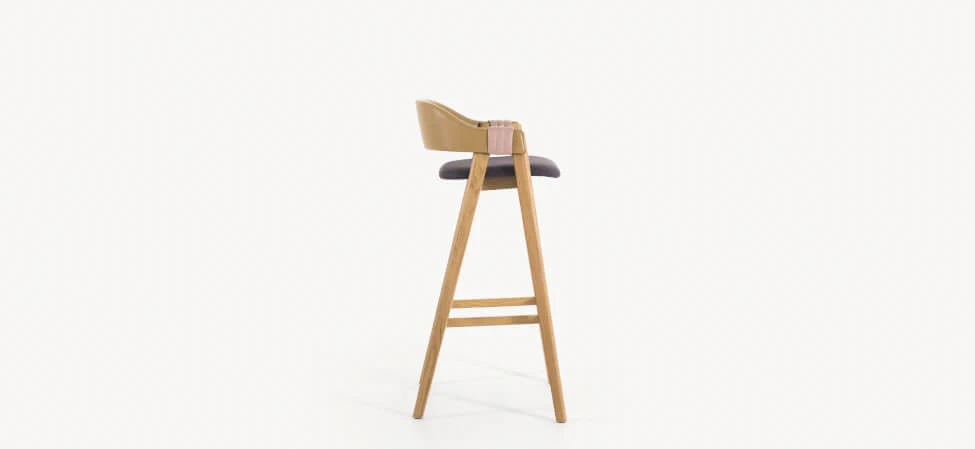 Барный стул Mathilda — Moroso, массив дерева, фото 3