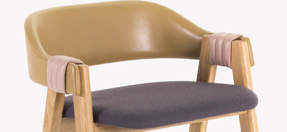Барный стул Mathilda — Moroso, массив дерева, фото 5