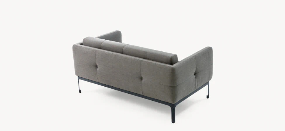 Каркас и наполнение: металл. Современный дизайн Диван Modernista — Moroso, кожа, фото 4