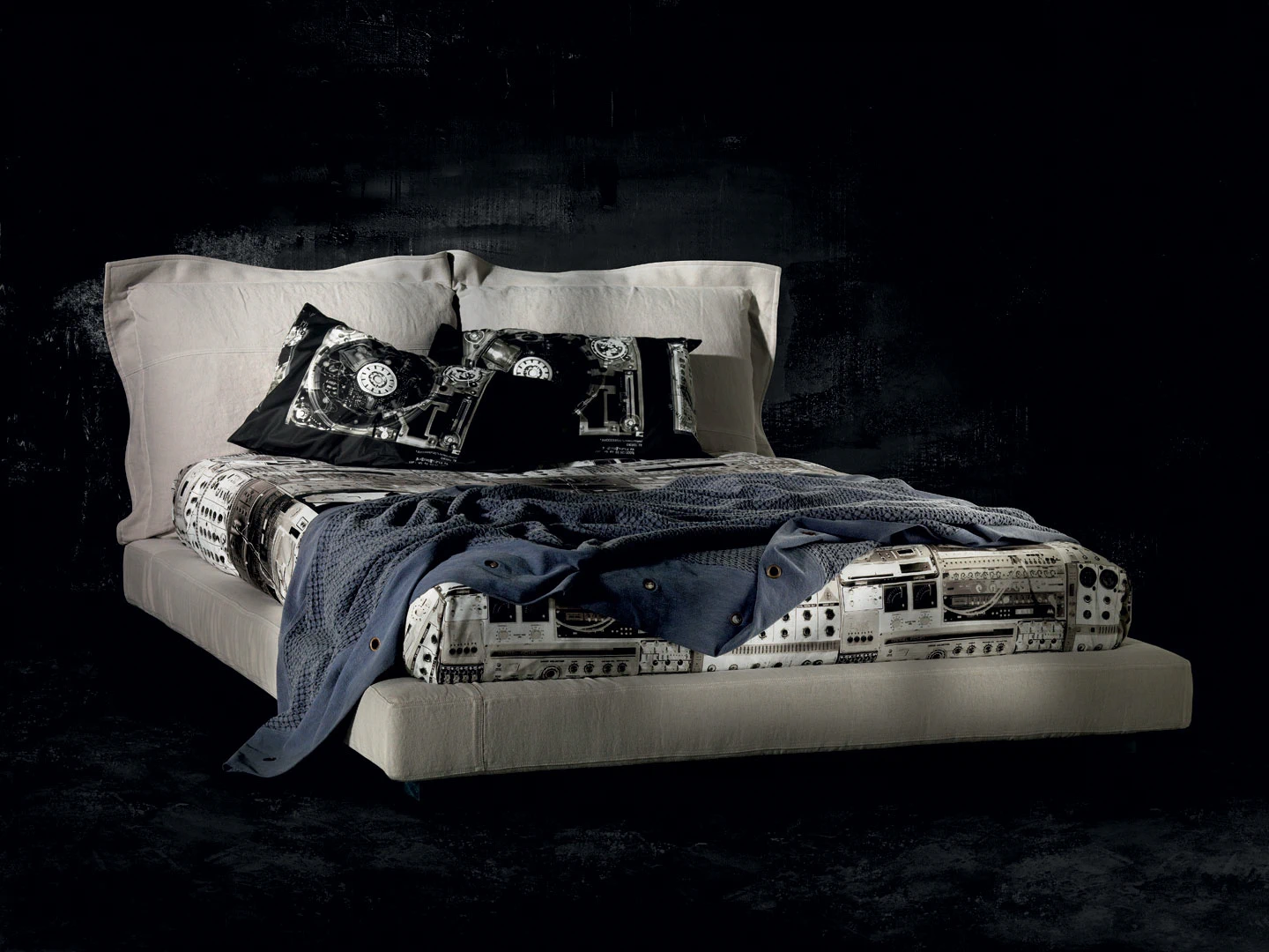 Кровать Nebula Five — Moroso, дерево, фото 2