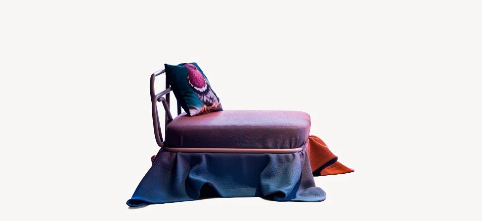 Каркас и наполнение: металл. Современный дизайн Кресло Oasis — Moroso, ткань, фото 4
