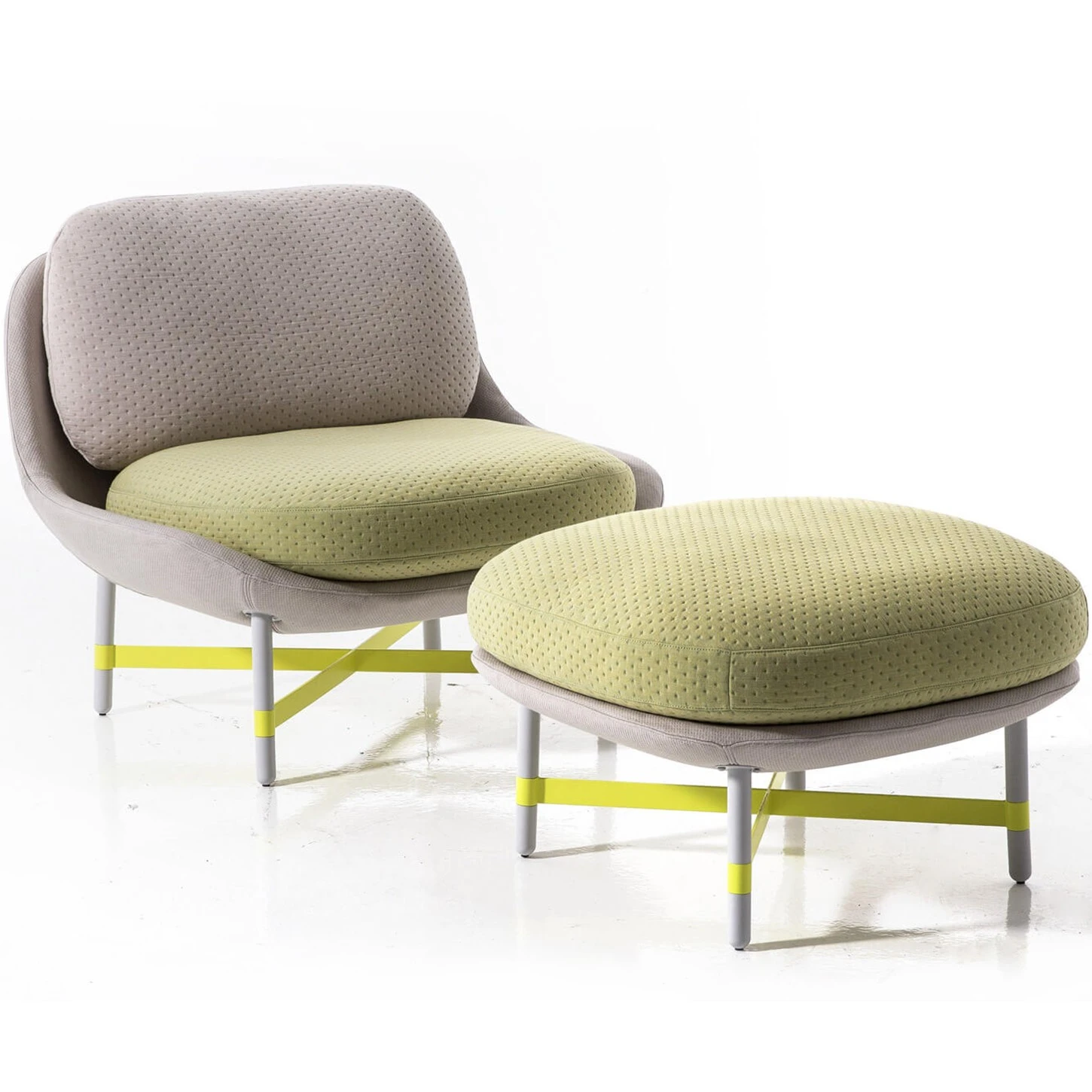Кресло Ottoman — Moroso, кожа