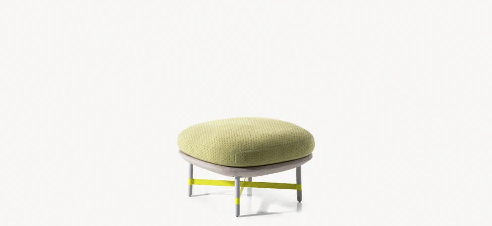 Пуф Ottoman — Moroso, кожа, фото 4