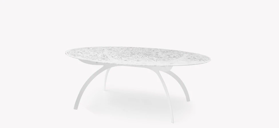 Стол Oval Table — Moroso, стекло, фото 2