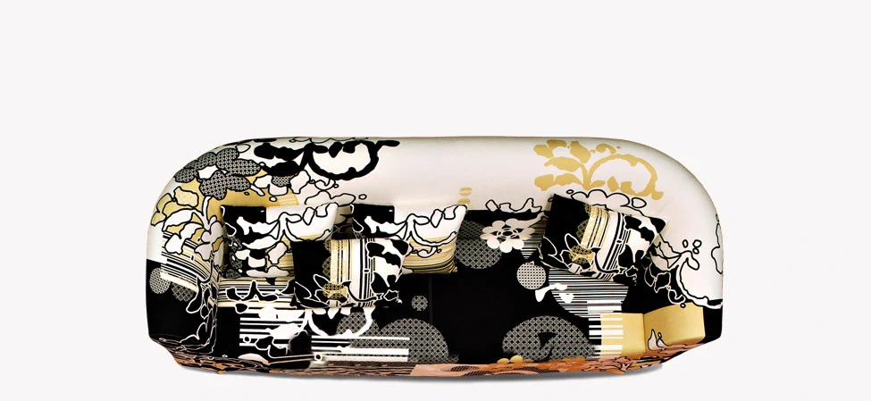 Диван Print — Moroso, ткань, фото 2