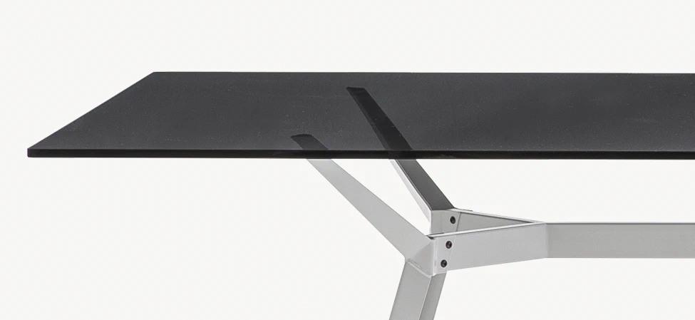 Стол Pylon — Moroso, стекло, фото 3
