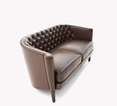 Диван Rich Cushion — Moroso, кожа, фото 2