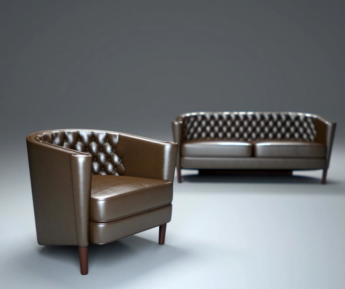Диван Rich Cushion — Moroso, кожа, фото 5