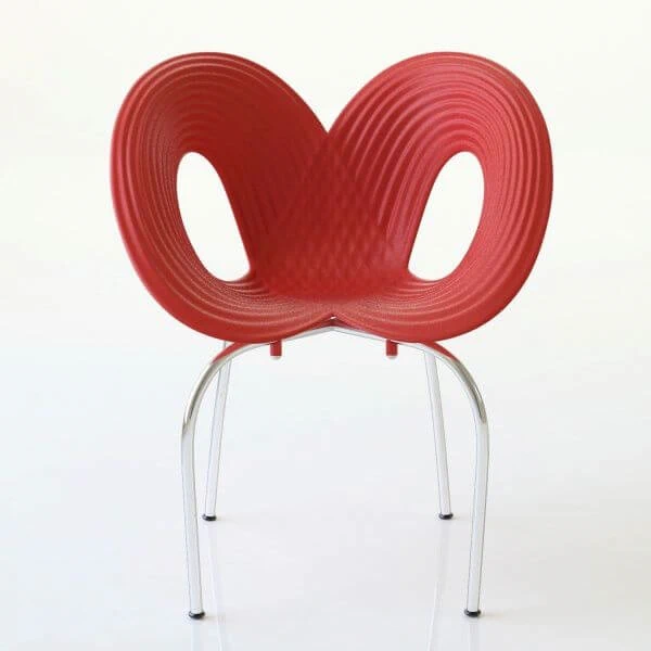 Каркас и наполнение: металл. Современный дизайн Стул Ripple Chair — Moroso, металл, фото 2