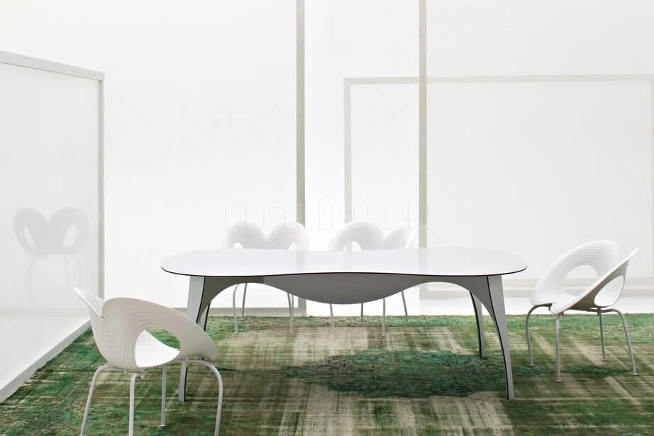 Каркас и наполнение: металл. Современный дизайн Стул Ripple Chair — Moroso, металл, фото 5