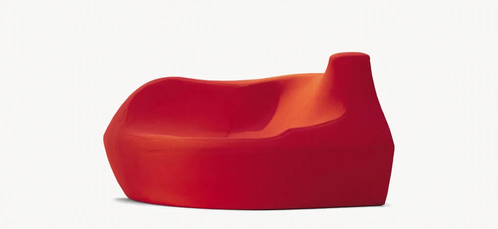 Каркас и наполнение: массив дерева. Современный дизайн Диван Saruyama — Moroso, ткань, фото 6