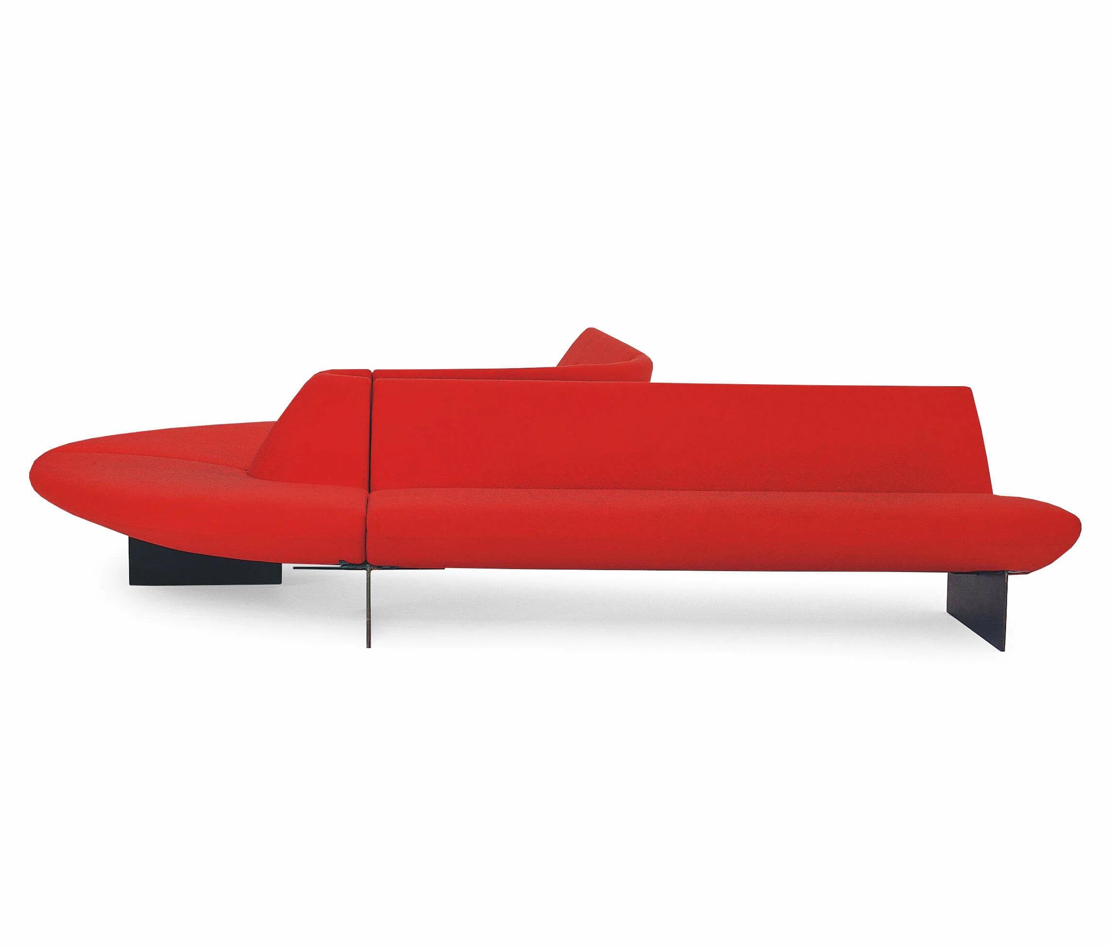 Диван Serpentine — Moroso, кожа, фото 2