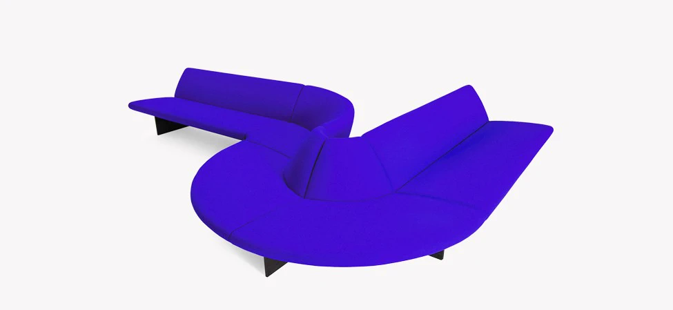 Диван Serpentine — Moroso, кожа, фото 3