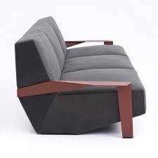 Каркас и наполнение: металл. Современный дизайн Диван Silver Lake — Moroso, кожа, фото 6