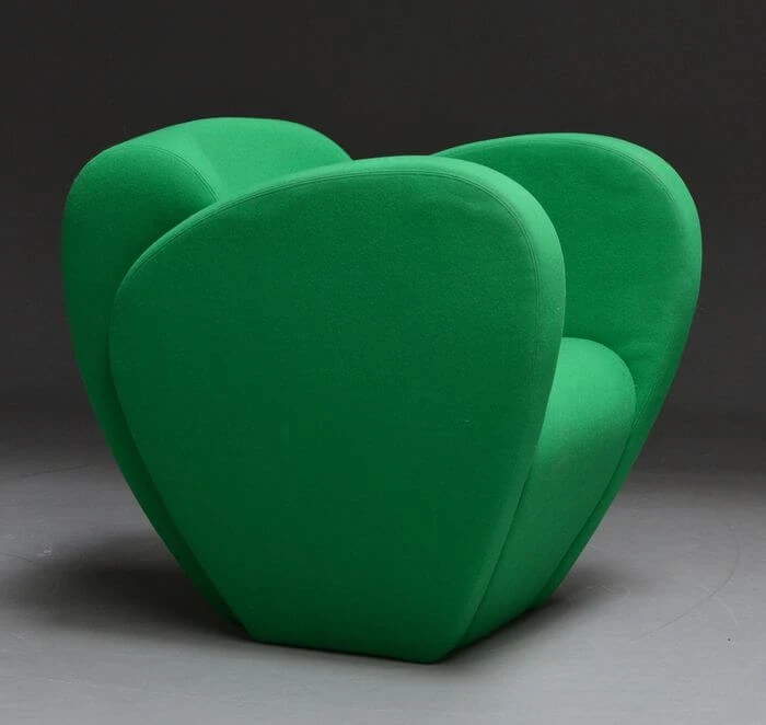 Каркас и наполнение: металл. Современный дизайн Кресло Size Ten — Moroso, ткань, фото 5