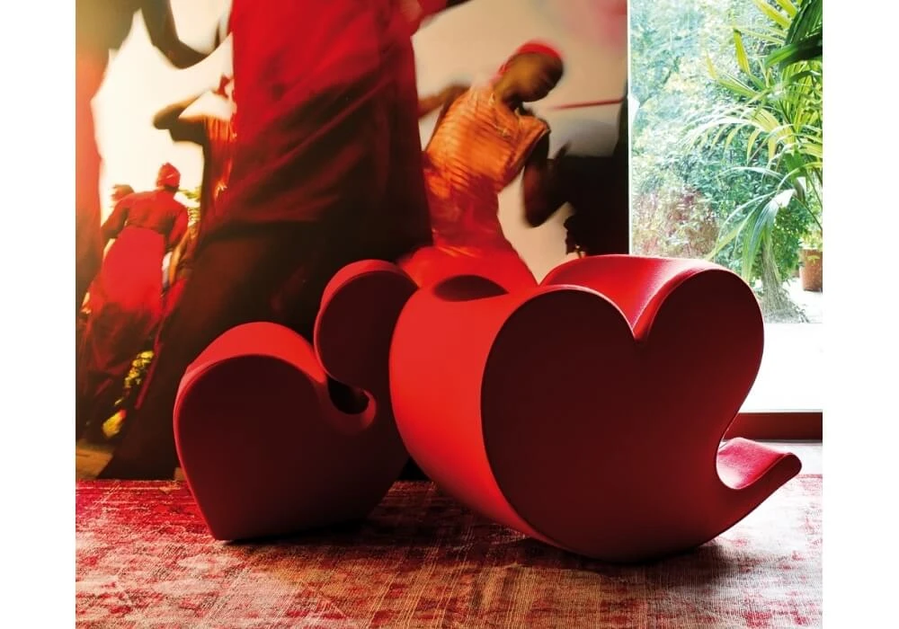 Каркас и наполнение: металл. Современный дизайн Кресло Soft Heart — Moroso, кожа, фото 6
