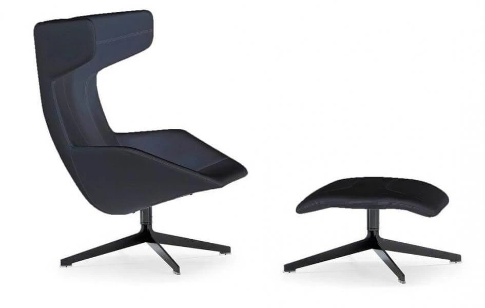 пуф Take a Line For a Walk — Moroso, кожа, фото 3