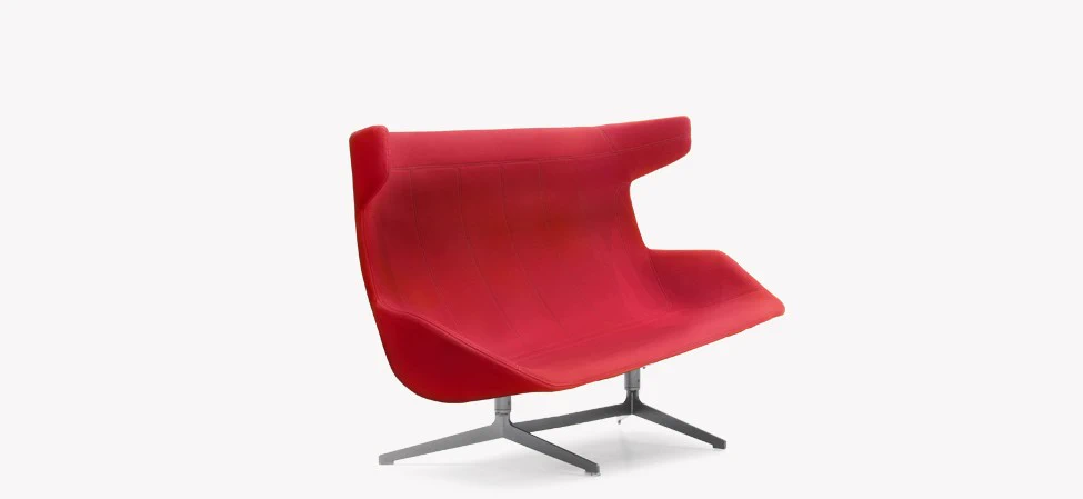 Диван Take Two Line — Moroso, кожа, фото 3