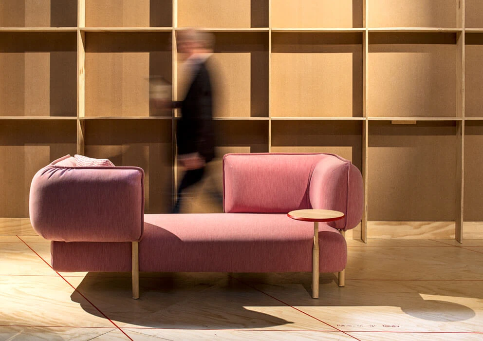 Скамья Tender — Moroso, кожа, фото 3