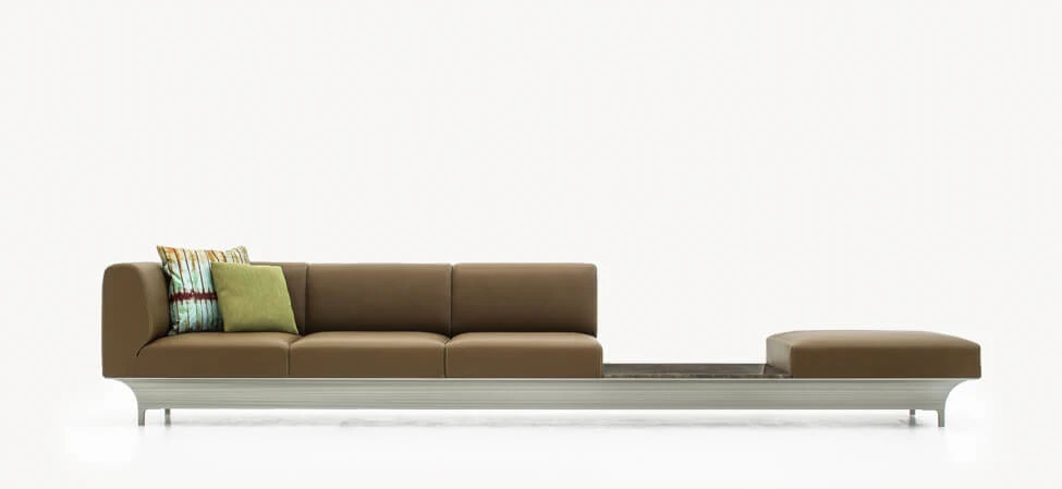 Диван Teo — Moroso, кожа, фото 2