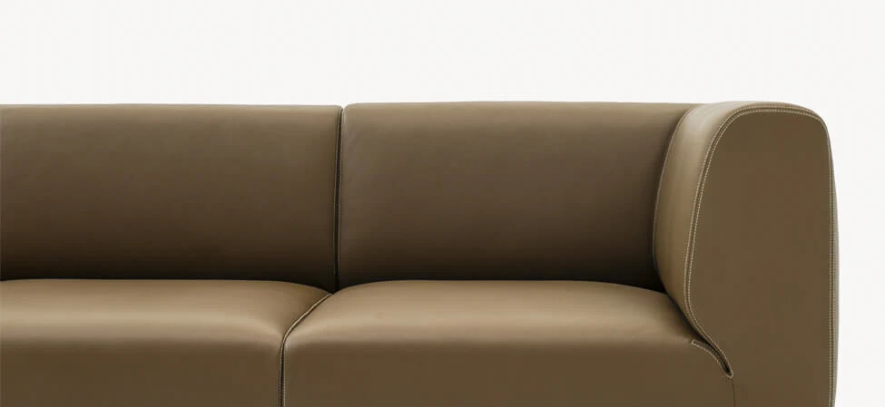 Диван Teo — Moroso, кожа, фото 4