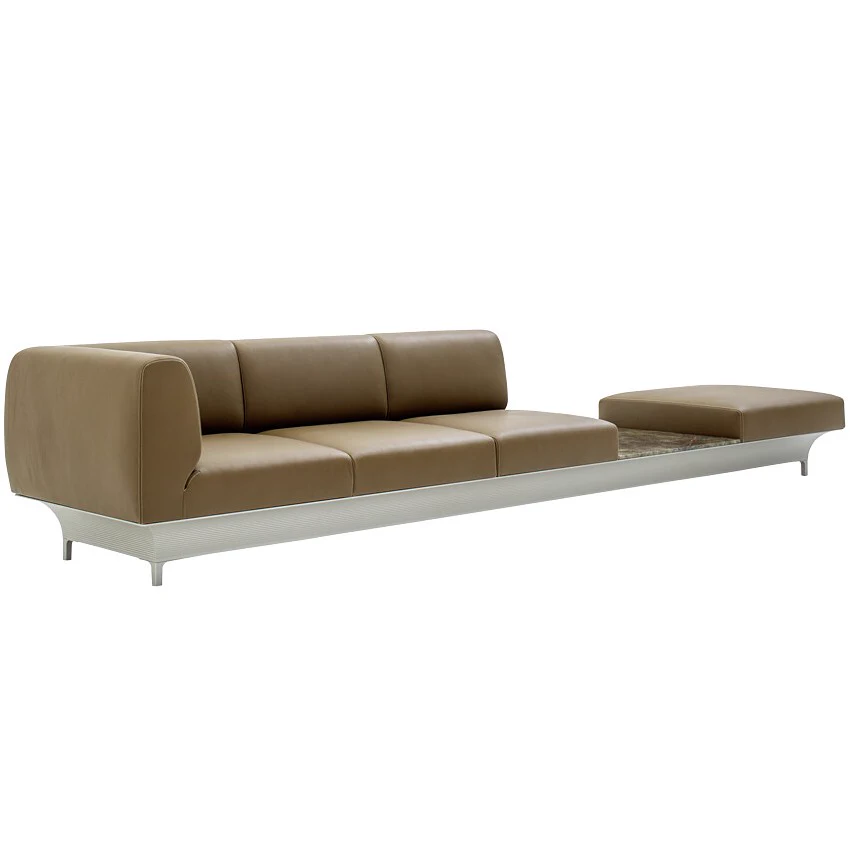 Диван Teo — Moroso, кожа