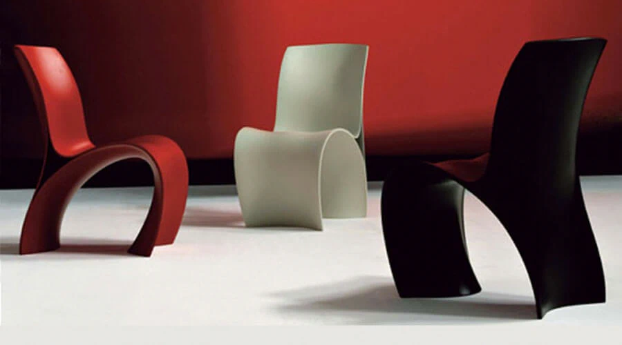 Стул Three Skin — Moroso, массив дерева, фото 5