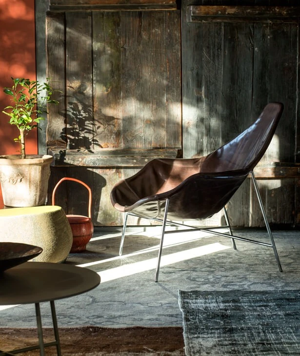 Кресло Tia Maria — Moroso, кожа, фото 6