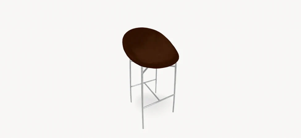Барный стул Tia Maria — Moroso, кожа, фото 3