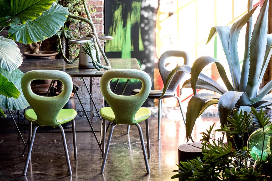 Каркас и наполнение: металл. Современный дизайн Стул Tv chair — Moroso, кожа, фото 6
