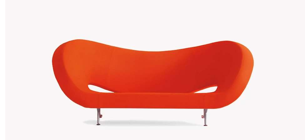 Каркас и наполнение: металл. Современный дизайн Диван Victoria and Albert — Moroso, кожа, фото 5