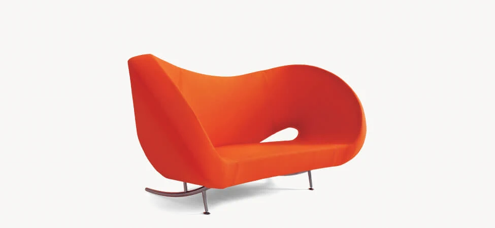 Каркас и наполнение: металл. Современный дизайн Диван Victoria and Albert — Moroso, кожа, фото 6