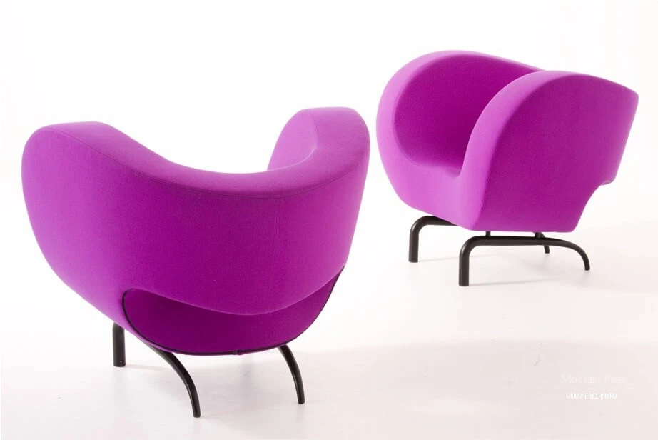 Кресло Victoria and Albert — Moroso, кожа, фото 2